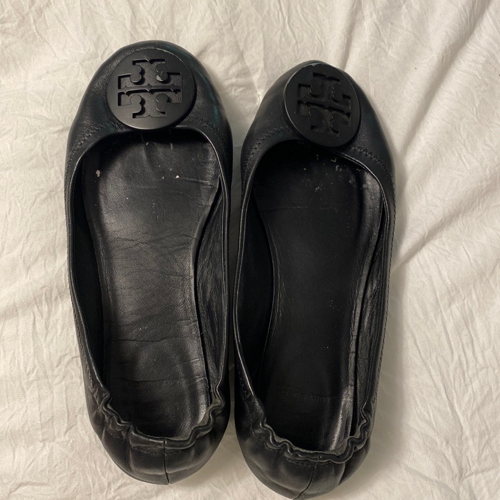 Used Tory Burch Minnie Flats